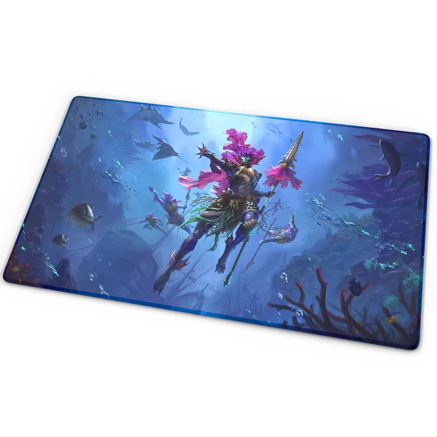 ARCANE FORTRESS: TRIBES COLLECTION: EMPEROR OF THE DEEP STANDARD PLAYMAT