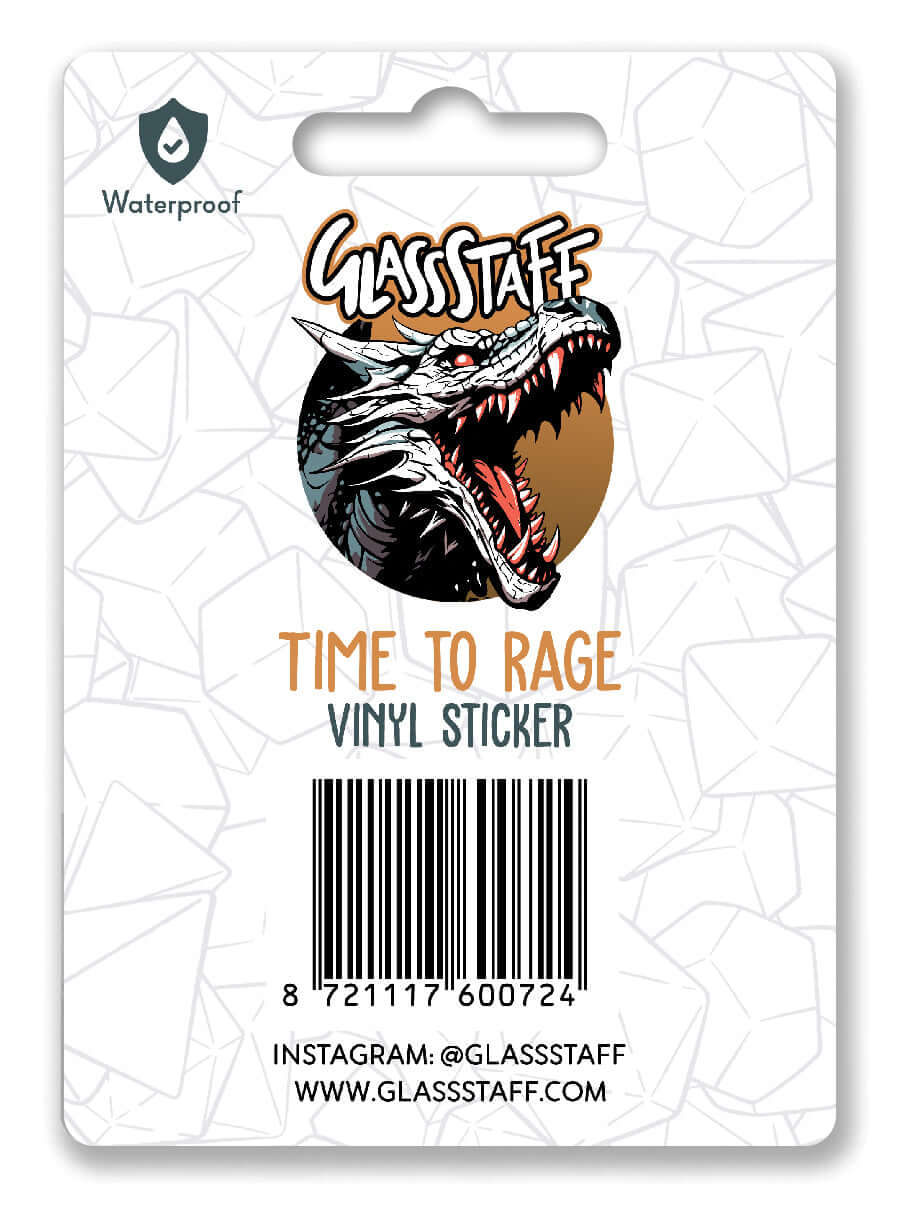GS Vinyl Sticker | Time to Rage