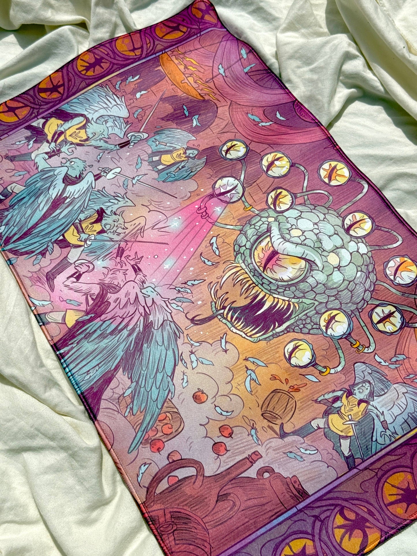 Beholder's Charm Ray Art Play-mat