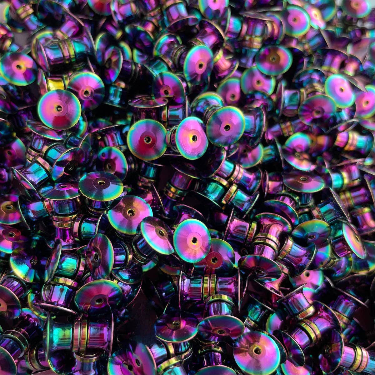 Rad Backs | x10 Magnetic Locking Pin Backs