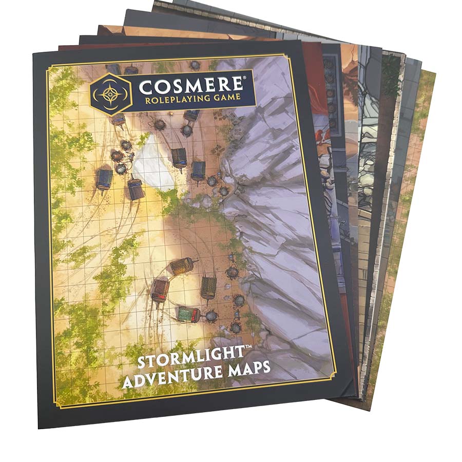 sale - COSMERE RPG: STORMLIGHT MAP PACK