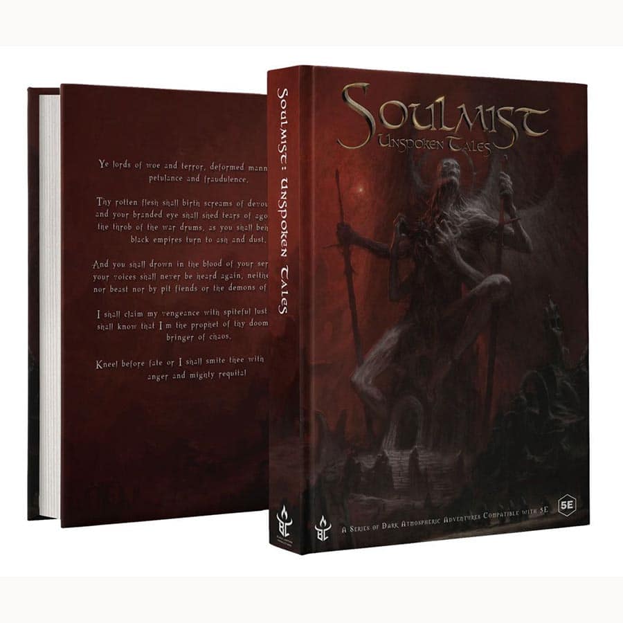 SOULMIST RPG: UNSPOKEN TALES COREBOOK