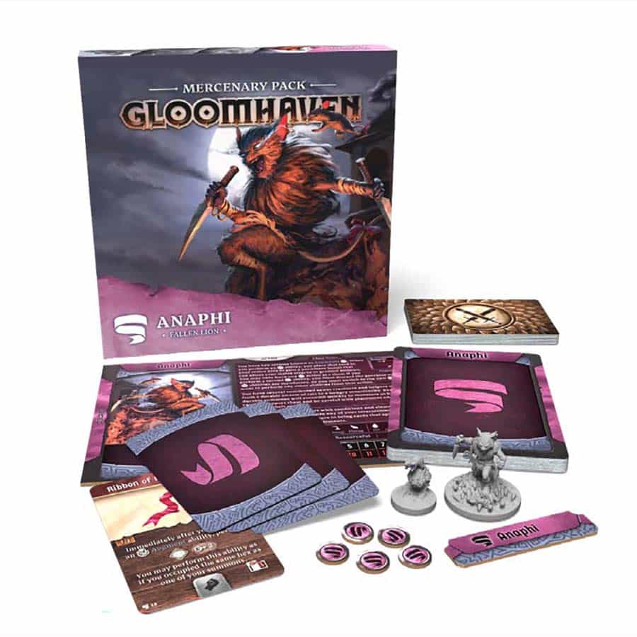 GLOOMHAVEN: 2025 MERCENARY PACKS: ANAPHI THE FALLEN LION