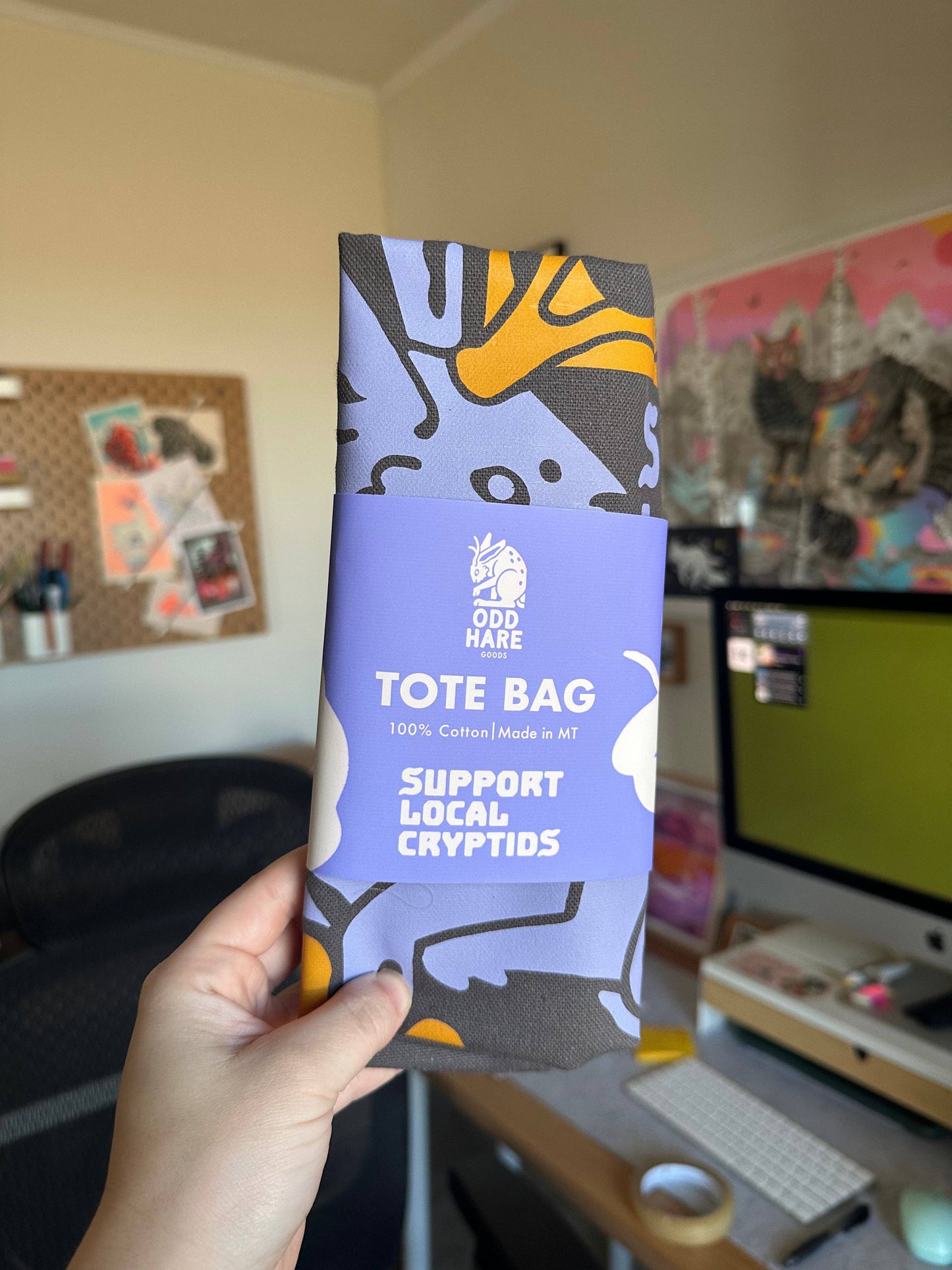 Support Local Cryptids Tote Bag