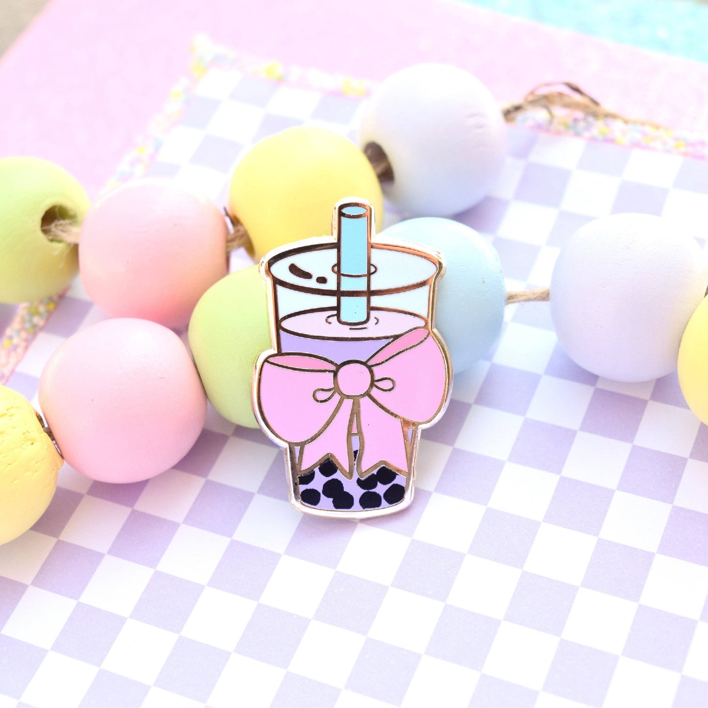 Enamel Pin | Brown Sugar Bow-ba