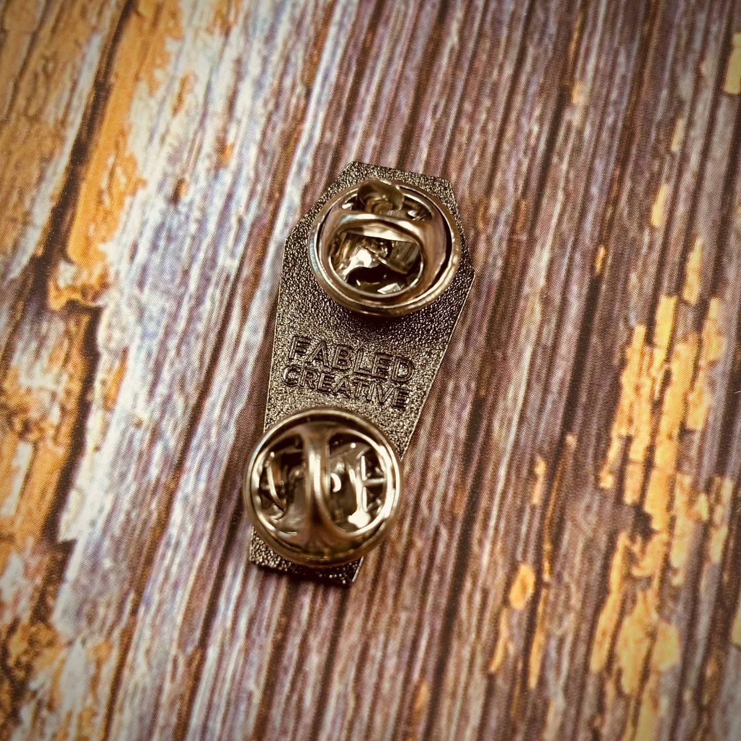 FCC Enamel Pin | Coffin