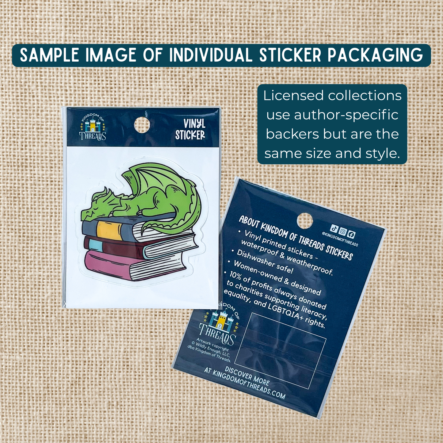 Live, Laugh, Loot Everything Sticker