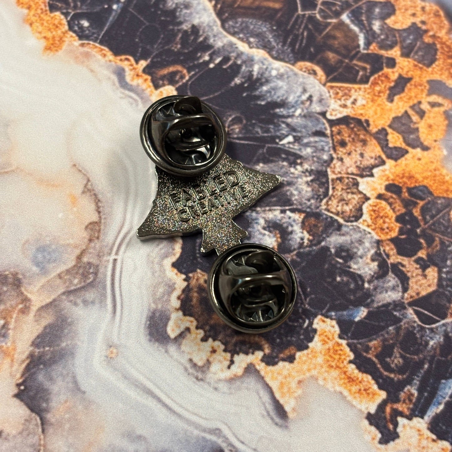 FCC Enamel Pin | The Mini Mushroom