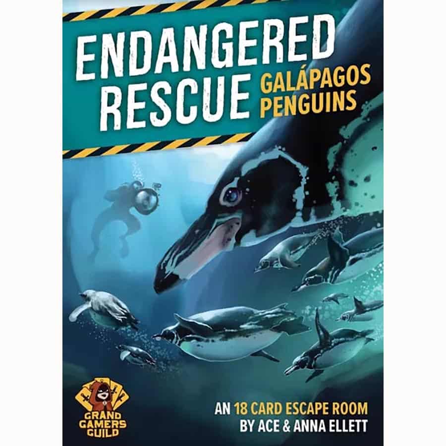 ENDANGERED RESCUE #1 GALAPAGOS PENGUINS