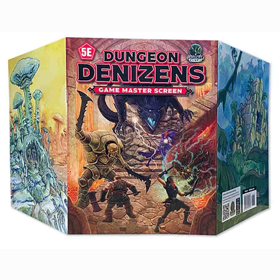 DUNGEON DENIZENS GAME MASTER SCREEN