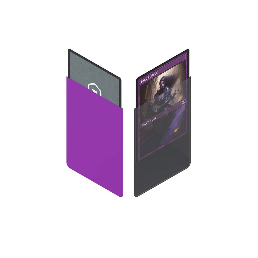 HEAVY PLAY: CURV SLEEVES: STANDARD 100: BARD PURPLE