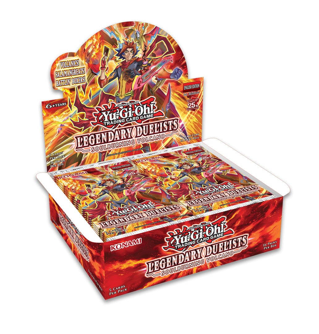 Yu-Gi-Oh! Legendary Duelists: Soulburning Volcano Booster Box