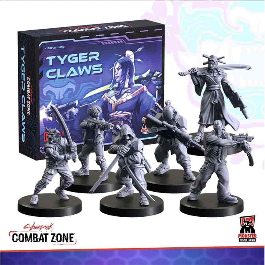 CyberPunk Red: Combat Zone: Tyger Claw Faction Starter Box