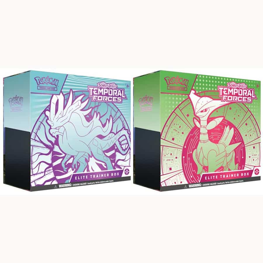 POKEMON TCG: SCARLET AND VIOLET: TEMPORAL FORCES: ELITE TRAINER BOX