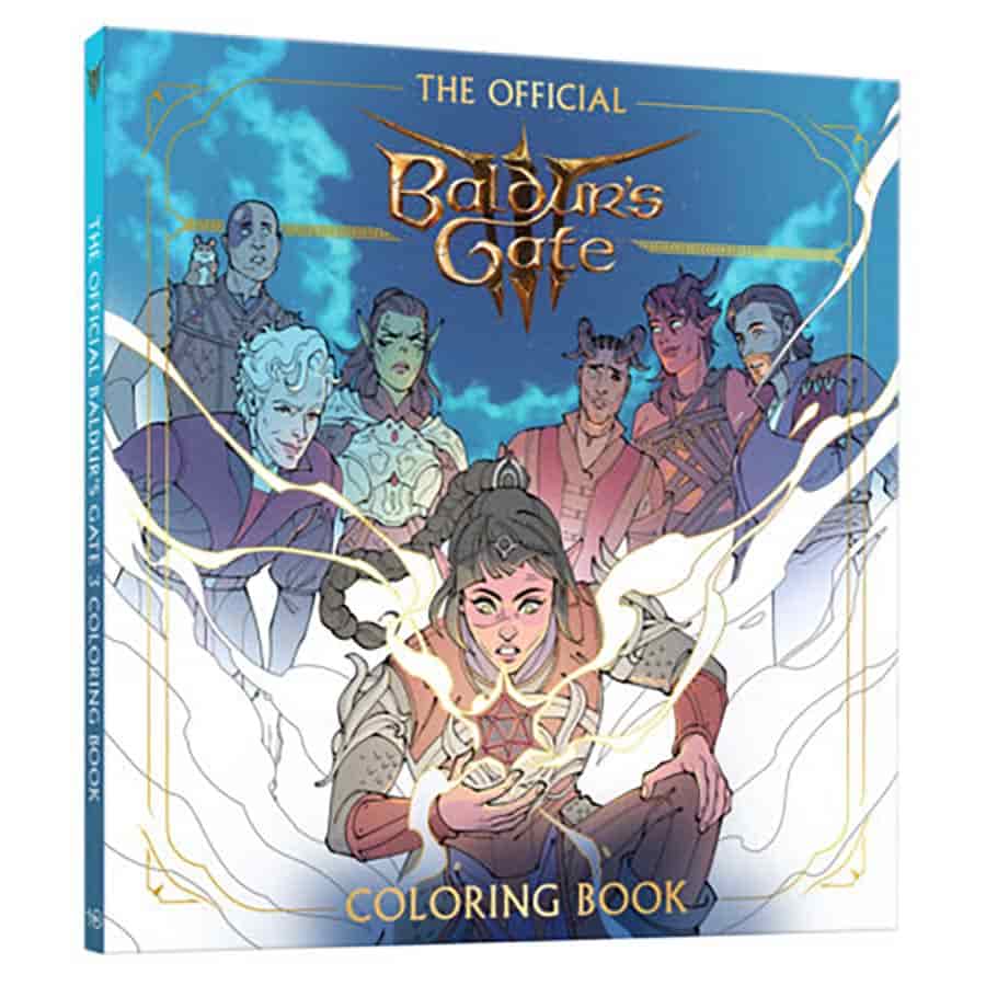DUNGEONS AND DRAGONS: THE OFFICIAL BALDUR'S GATE 3 COLORING BOOK