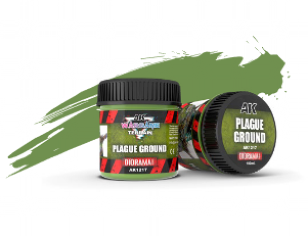 plague ground acrylic diorama paste - AK INTERACTIVE