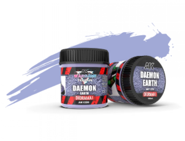 daemon earth acrylic diorama paste - AK INTERACTIVE
