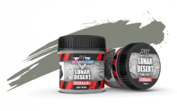 lunar desert acrylic diorama paste - AK INTERACTIVE