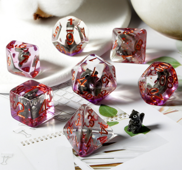 DH Creature Inclusion Standard Dice Set | Squirrel