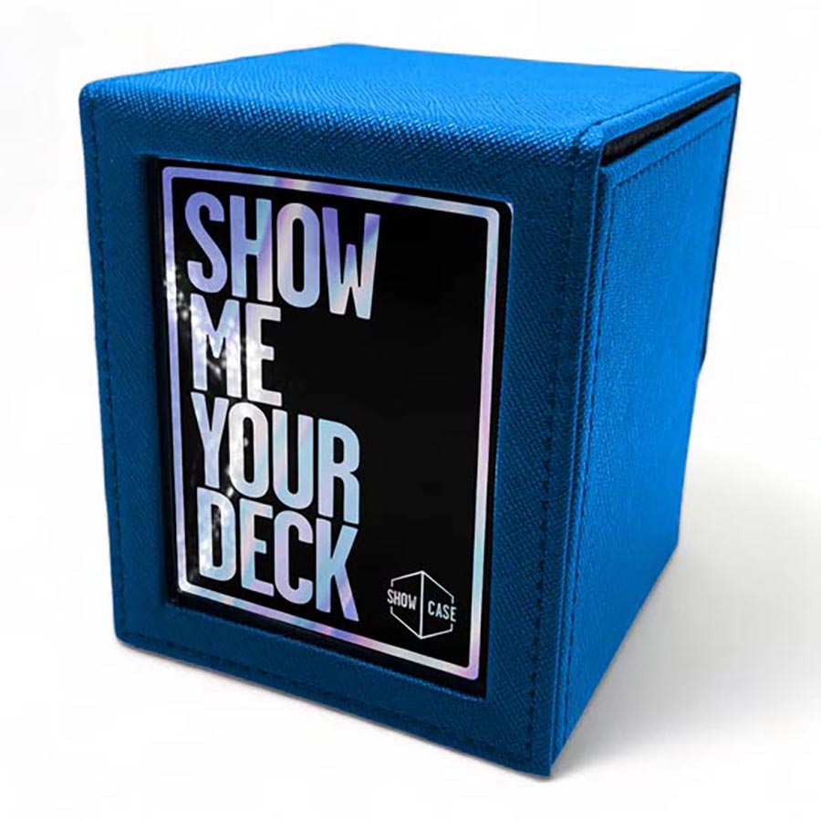 PANIC WIZARD: SHOWCASE 100+ DECK BOX: BLUE