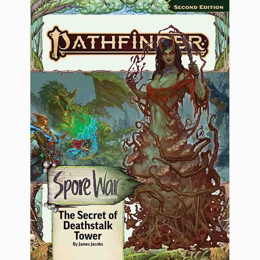 SALE - PATHFINDER RPG (2E) ADVENTURE PATH: THE SECRET OF DEATHSTALK TOWER (SPORE WAR 2 OF 3)