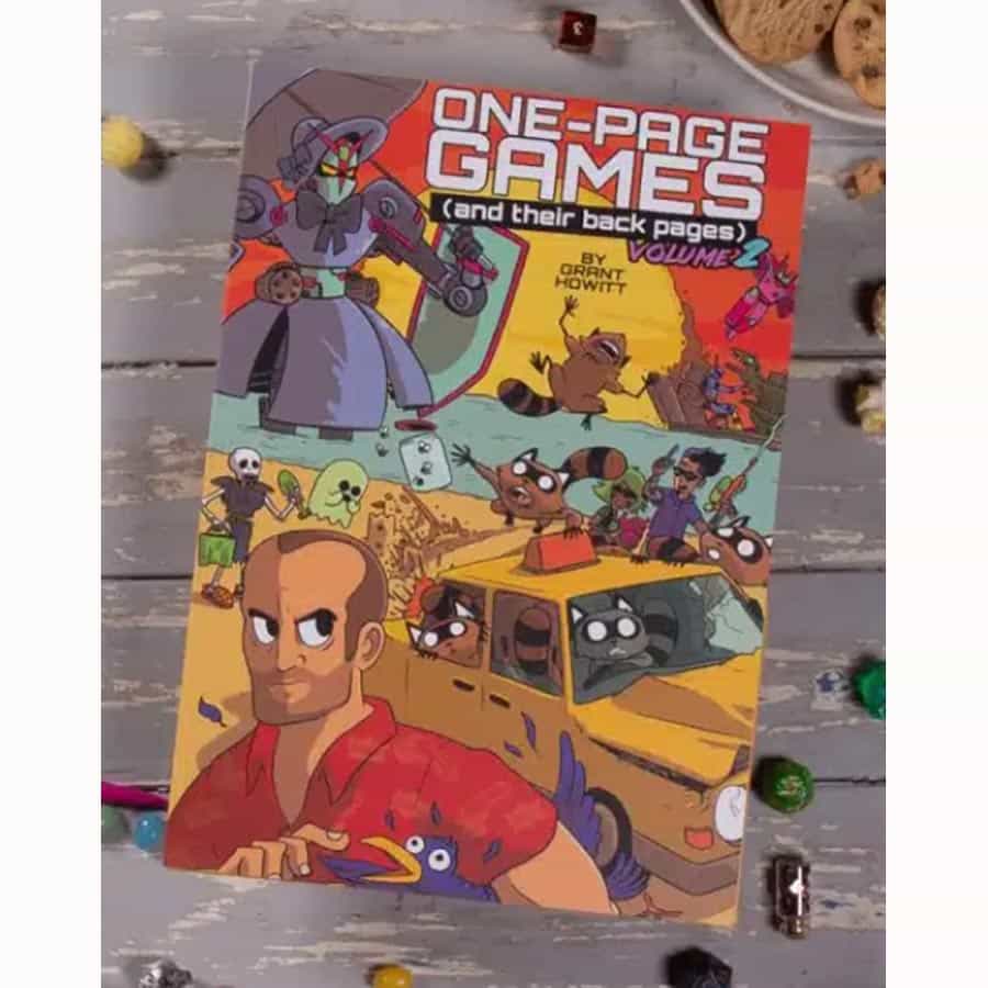 ONE YEAR OF ONE-PAGE RPGS: VOLUME TWO (2017-2018)