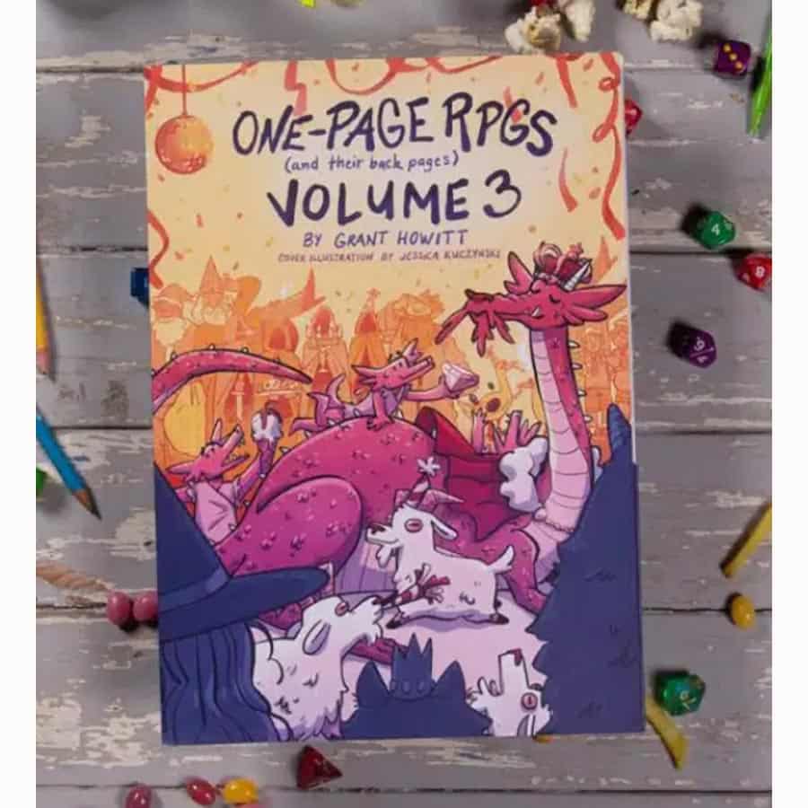 ONE YEAR OF ONE-PAGE RPGS: VOLUME THREE (2019-2020)
