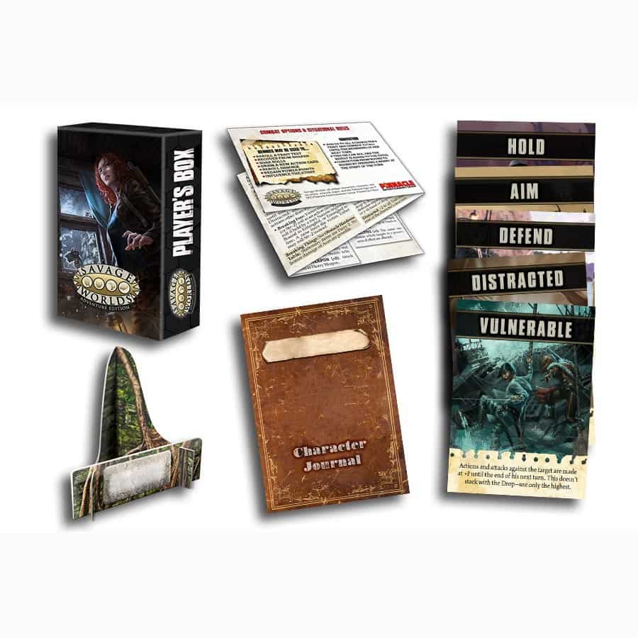 SAVAGE WORLDS RPG: PLAYER'S BOX (ADVENTURE EDITION)