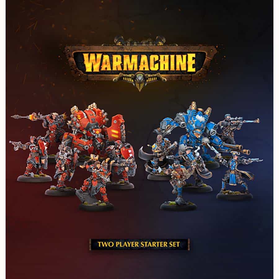 WARMACHINE MINIATURES: TWO-PLAYER STARTER SET: KHADOR VERSUS CYGNAR