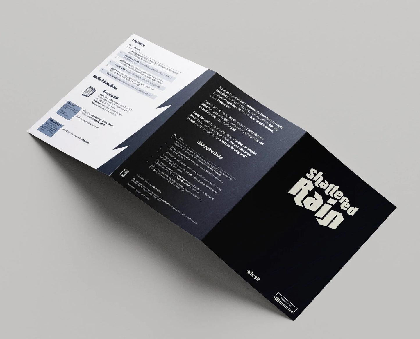 Shattered Rain: A Mausritter Adventure