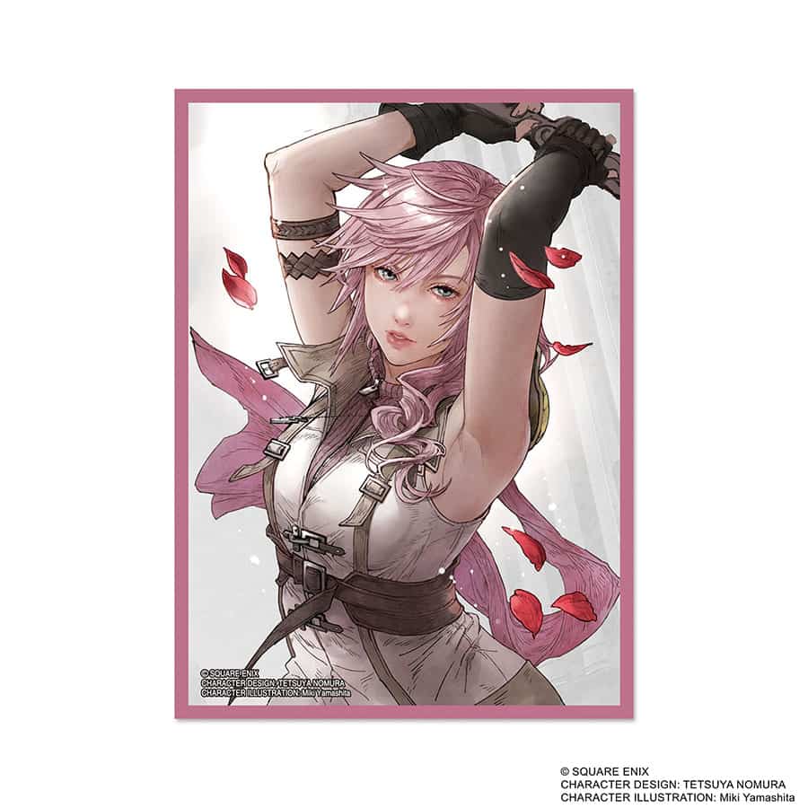 final fantasy card sleeves FINAL FANTASY: CARD SLEEVE SERIES: LIGHTNING – Pandemonium Books and Games