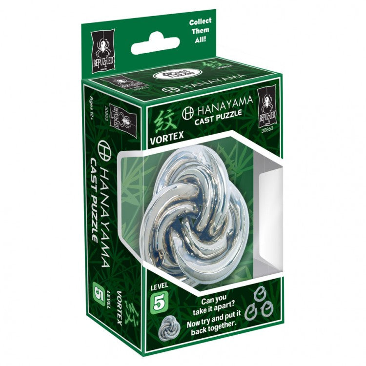Hanayama Cast Puzzle LVL 5 | Vortex