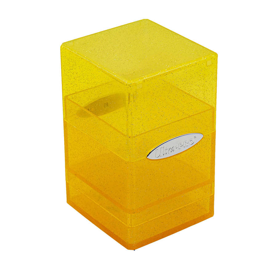 sale - Satin Tower Glitter Yellow