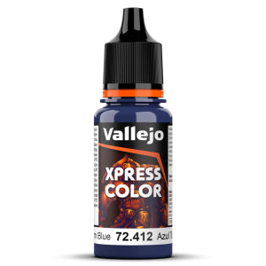 Vallejo Paints Game Color: Xpress Color: Storm Blue 18ml