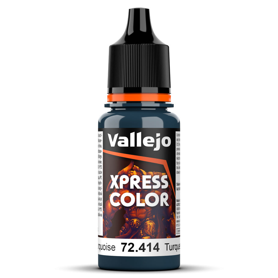 Game Color: Xpress Color: Caribbean Turquoise 18ml