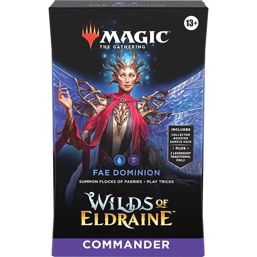 Magic the Gathering: Wilds of Eldraine "Fae Dominion" Commander Deck