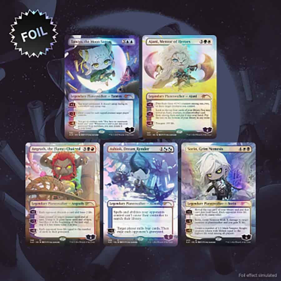 MAGIC THE GATHERING: SECRET LAIR LIL'EST WALKERS (FOIL EDITION)