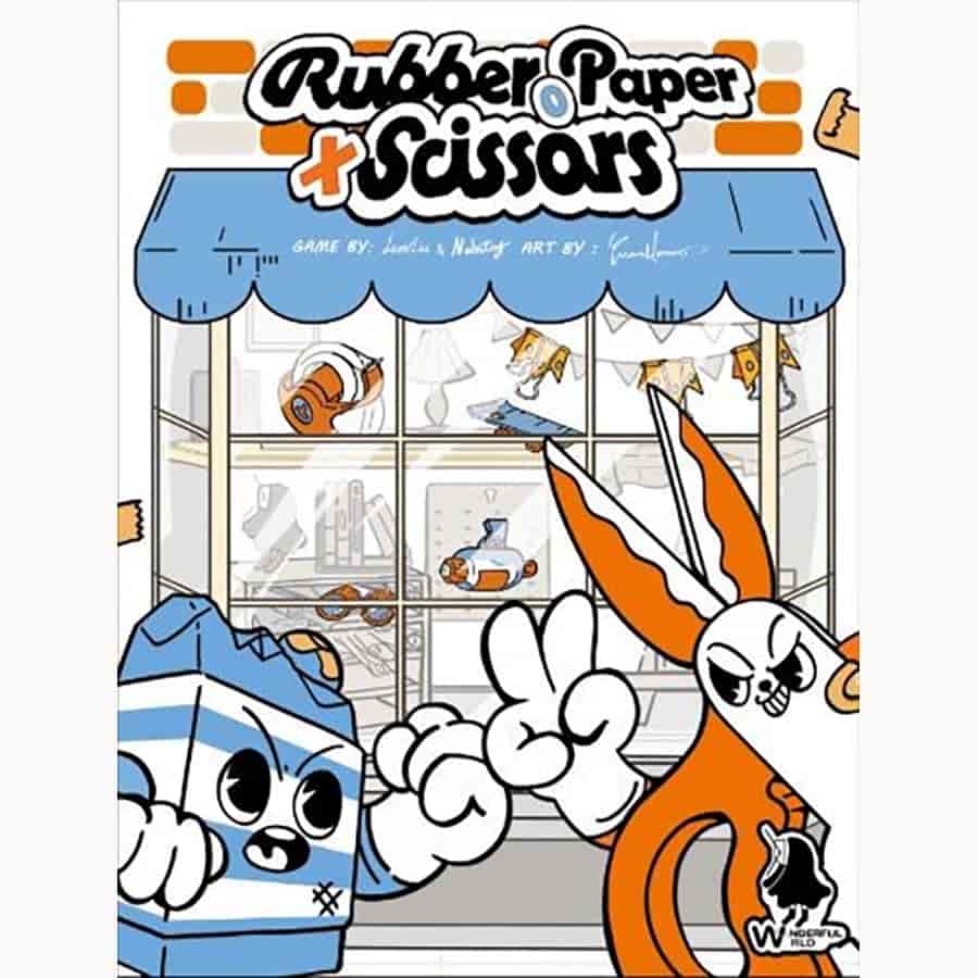 RUBBER PAPER SCISSORS