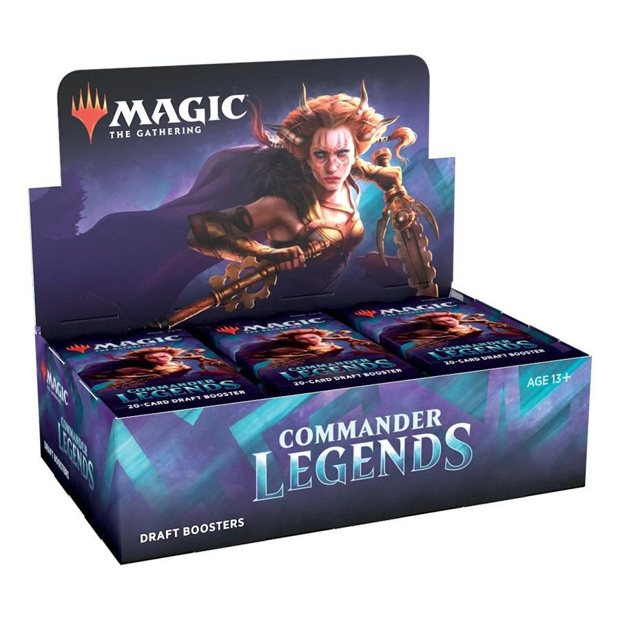 booster box vs draft booster box Commander Legends
