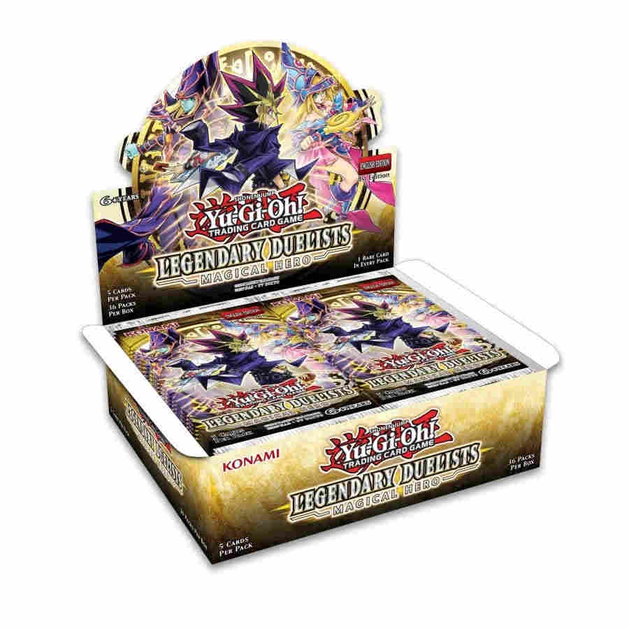 YU-GI-OH CCG: LEGENDARY DUELISTS BOOSTER PACK- MAGICAL HERO Pandemonium Books and Games YU-GI-OH CCG: LEGENDARY DUELISTS BOOSTER PACK- MAGICAL HERO Pandemonium Books and Games