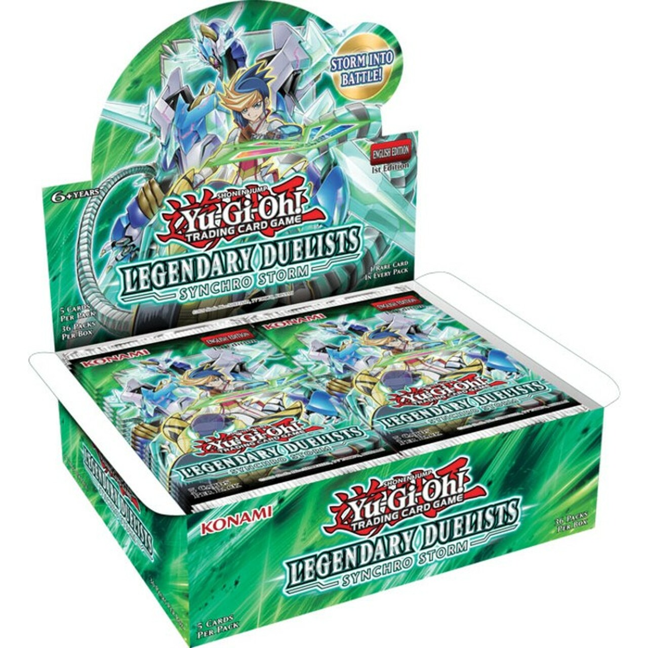Yu Gi Oh Legendary Duelists Synchro Storm Booster Box