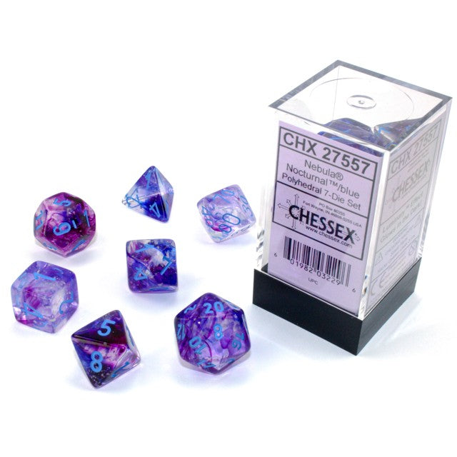 7DPoly Nebula Series Dice Set | Luminary Nocturnal