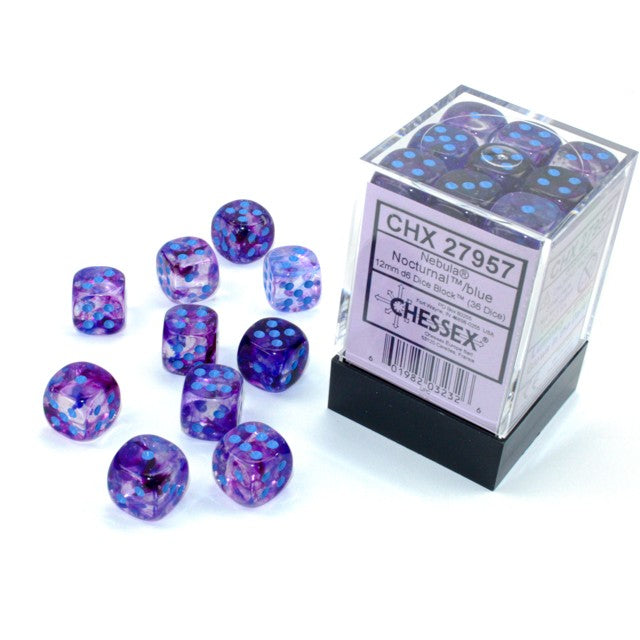 36D6 Nebula Series Dice Set | Luminary Nocturnal