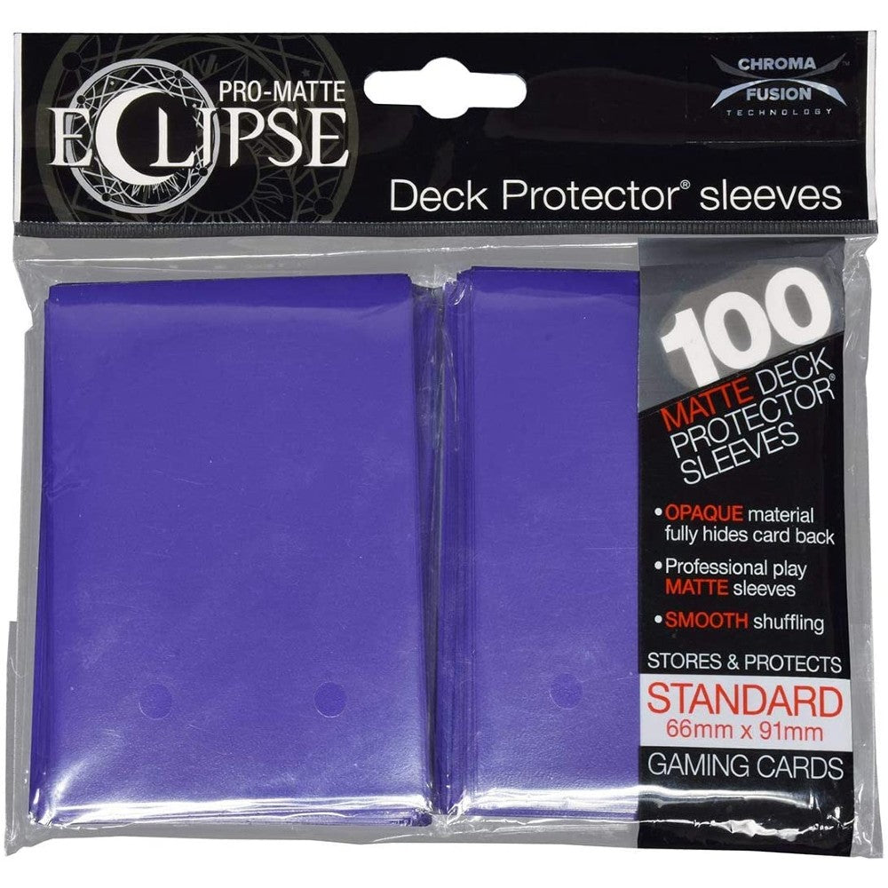 Ultra Pro Sleeves Eclipse Gloss Royal Purple 100 Count – Pandemonium Books  and Games