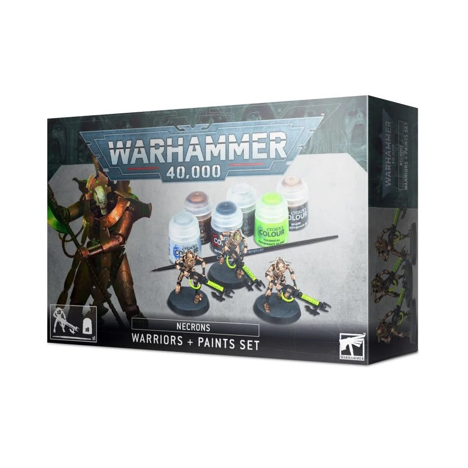 Necron Warriors + Paints Set - 40k