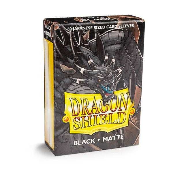 Dragon Shield 60ct Deck Protector Mini Matte Black