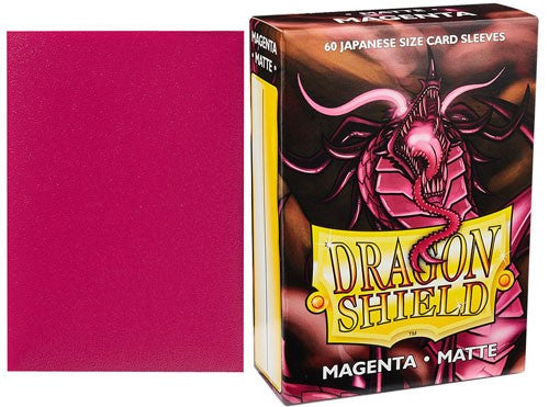 Dragon Shield 60ct Deck Protector Mini Matte Magenta