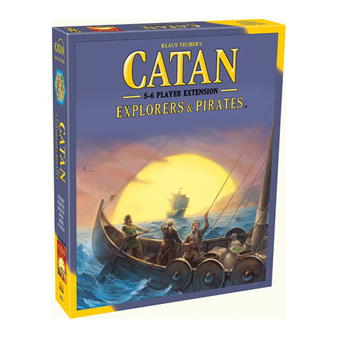 Catan 5th Edition Explorers and Pirates 5-6 Player Extension