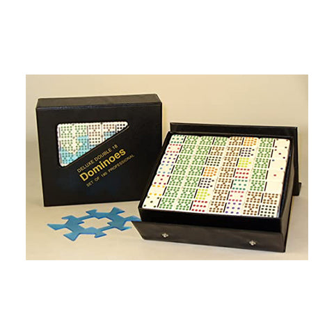 Deluxe Double 18 Dominoes 190 Professional – Pandemonium Books and
