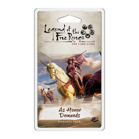 Legend of the Five Rings LCG: As Honor Demands Dynasty Pack